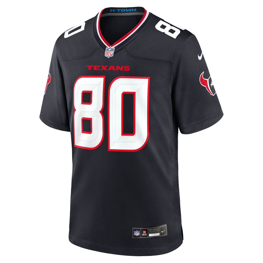 Andre Johnson Houston Texans Game Jersey - Navy