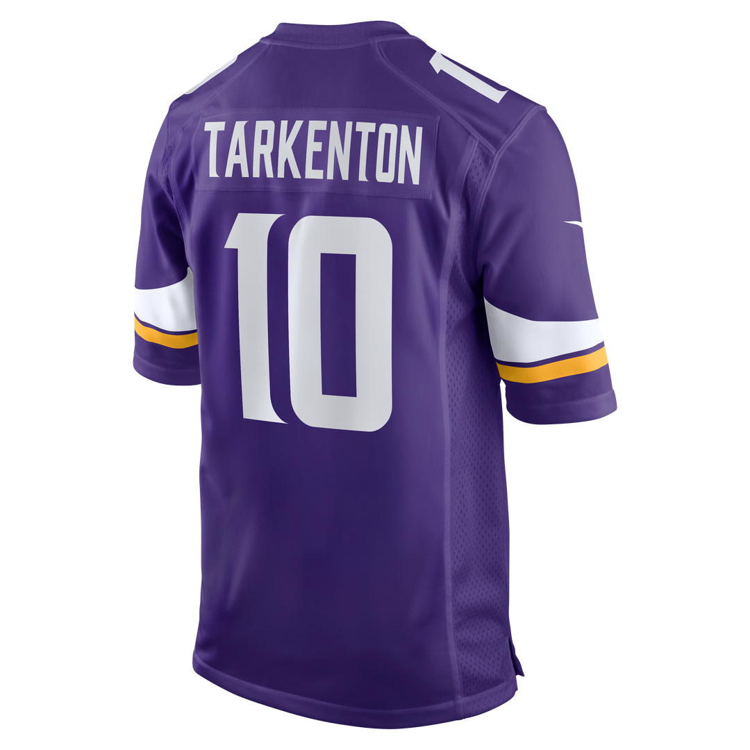 Fran Tarkenton Minnesota Vikings Game Jersey - Purple