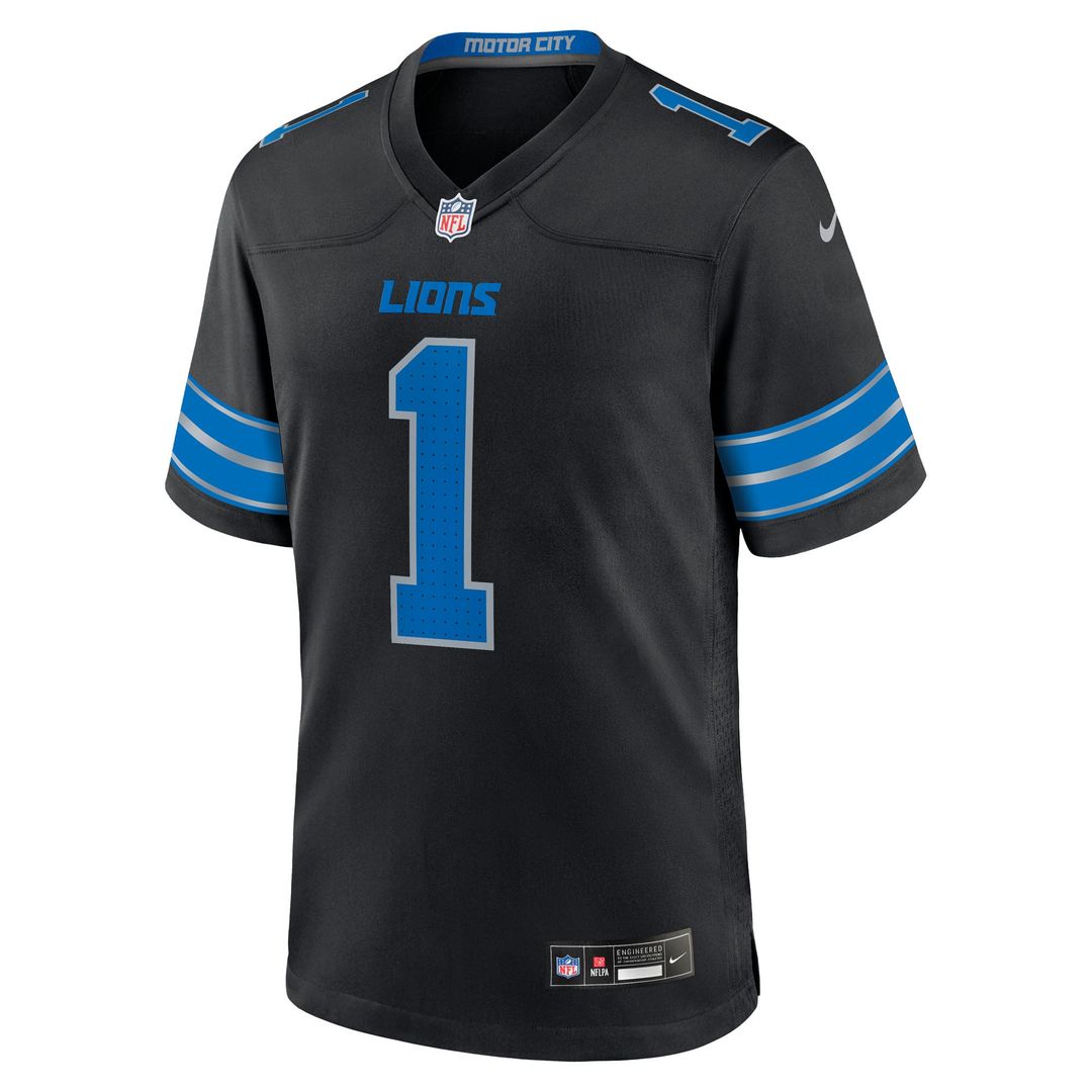 Jameson Williams Detroit Lions Game Jersey - Blue