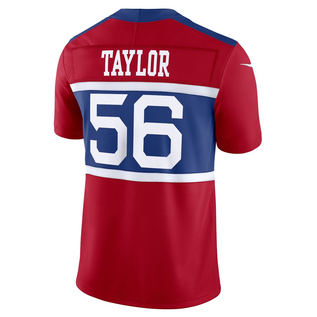 Lawrence Taylor New York Giants Alternate Vapor F.U.S.E. Limited Jersey - Century Red