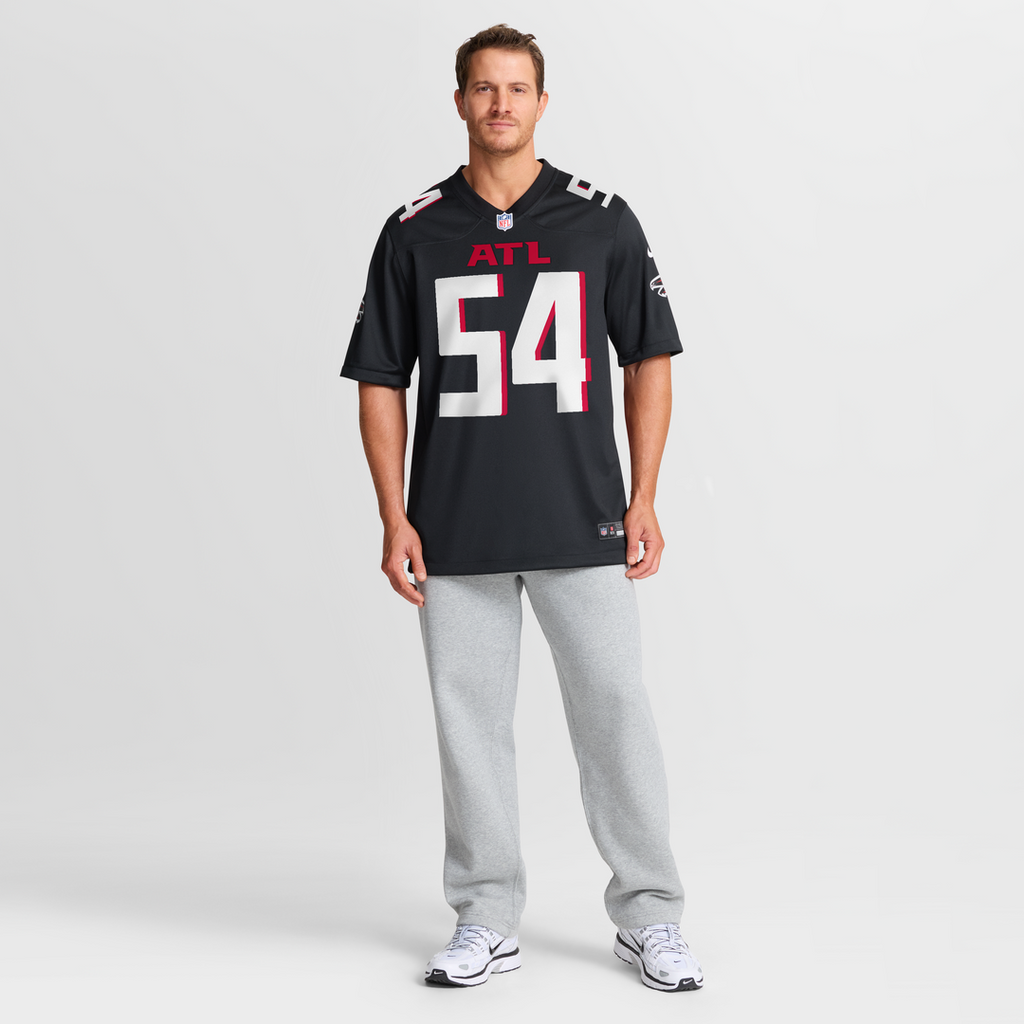 Brandon Dorlus Atlanta Falcons Game Jersey - Black