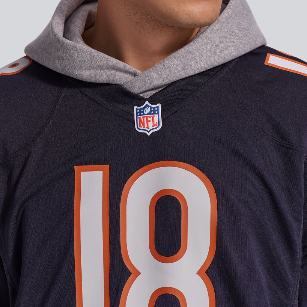 Caleb Williams Chicago Bears Game Jersey - Navy