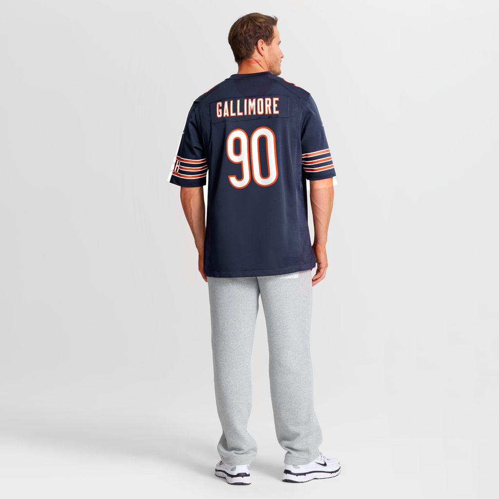 Neville Gallimore Chicago Bears Game Jersey - Navy