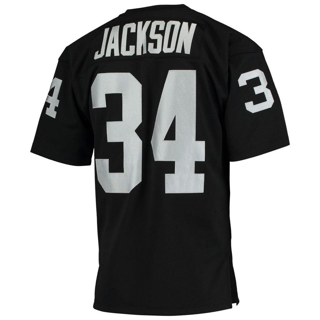 Bo Jackson Las Vegas Raiders 1990 Authentic Throwback Jersey - Black