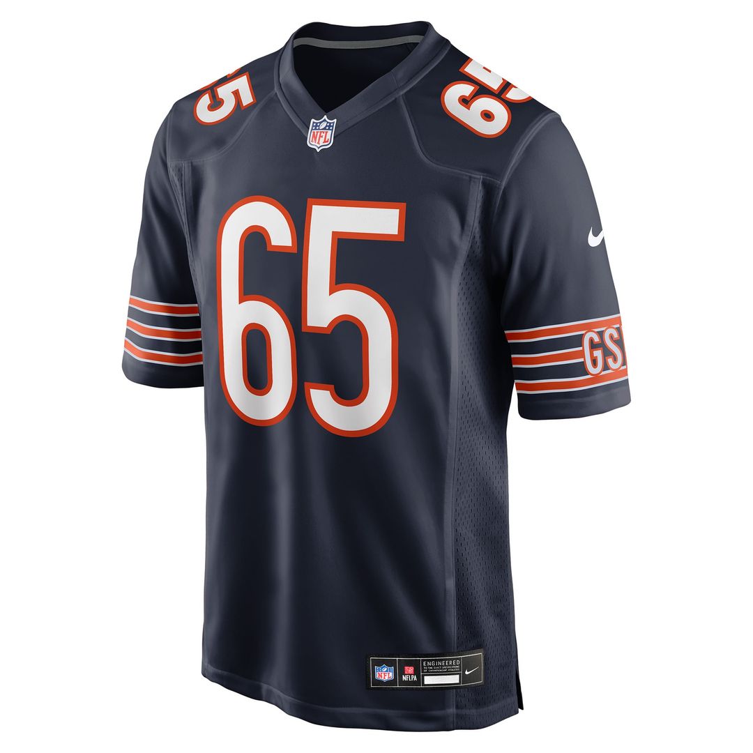 Luke Newman Chicago Bears Game Jersey - Navy