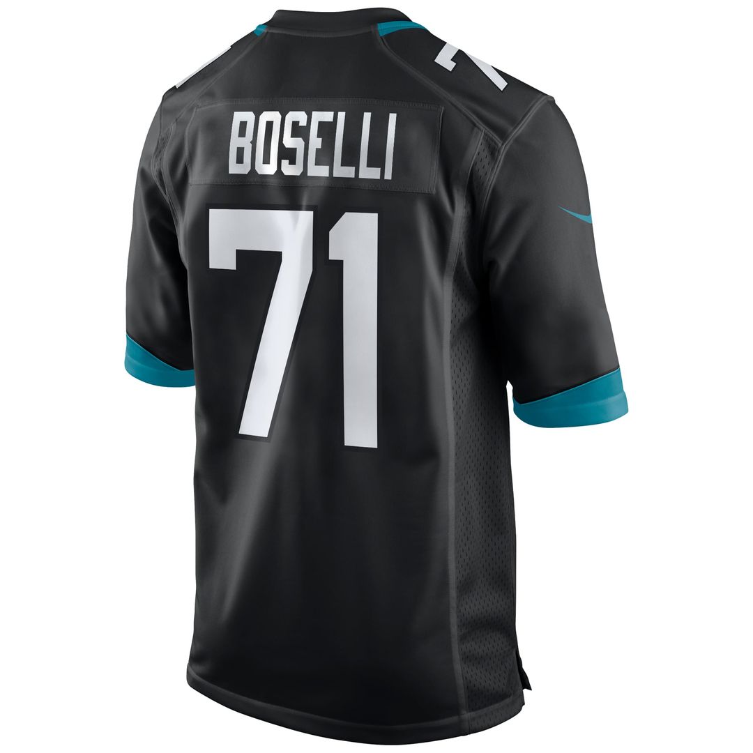 Tony Boselli Jacksonville Jaguars Alternate Game Jersey - Black