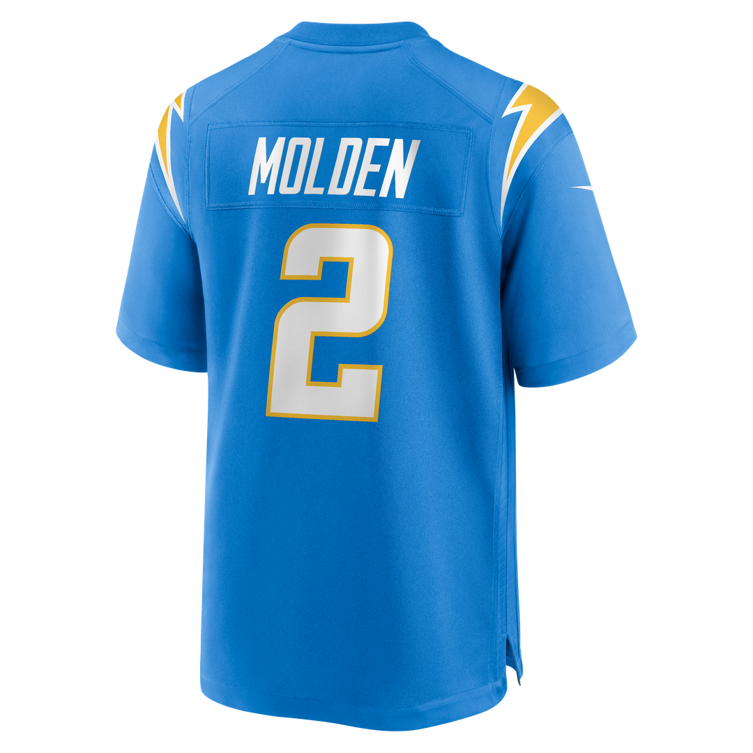 Elijah Molden Los Angeles Chargers Game Jersey - Powder Blue