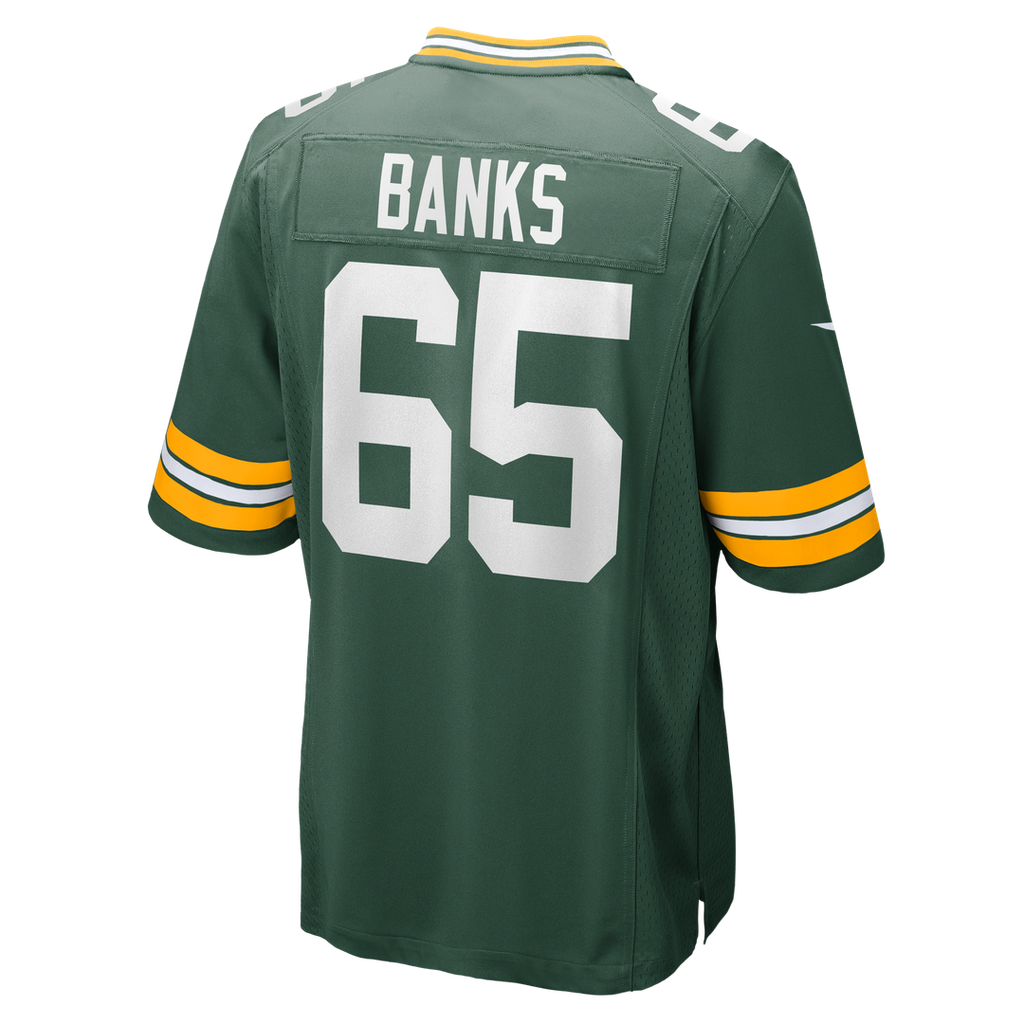 Aaron Banks Green Bay Packers Game Jersey - Green