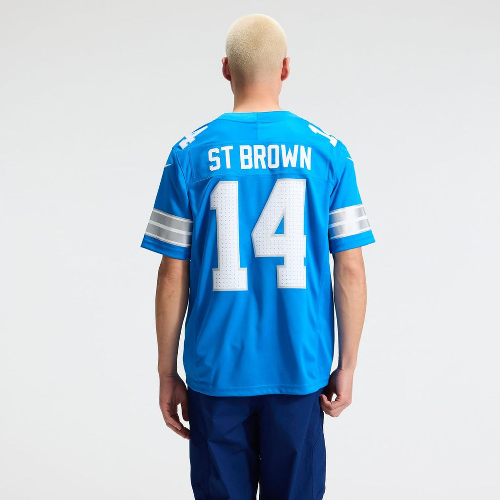 Amon-Ra St. Brown Detroit Lions Vapor F.U.S.E. Stitched Limited Jersey - White