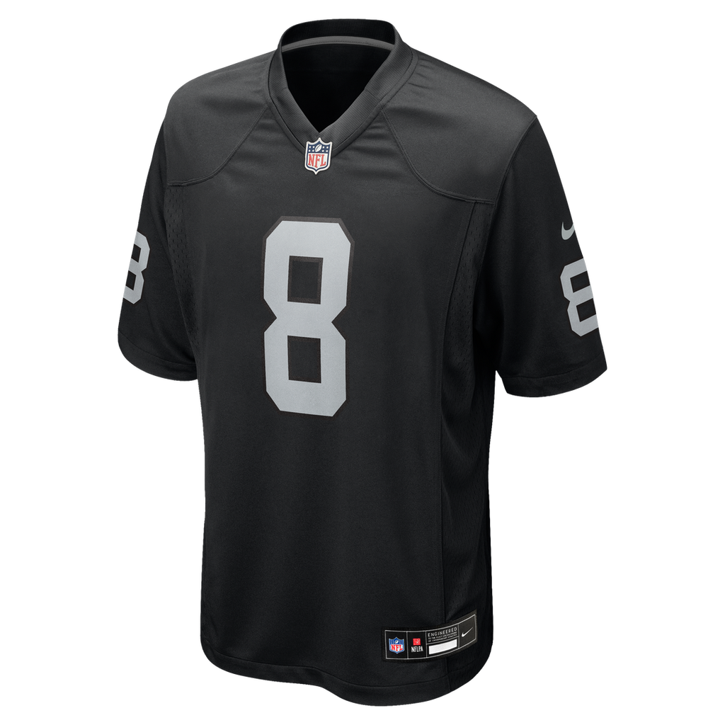 Kirk Cousins Las Vegas Raiders Game Jersey - Black