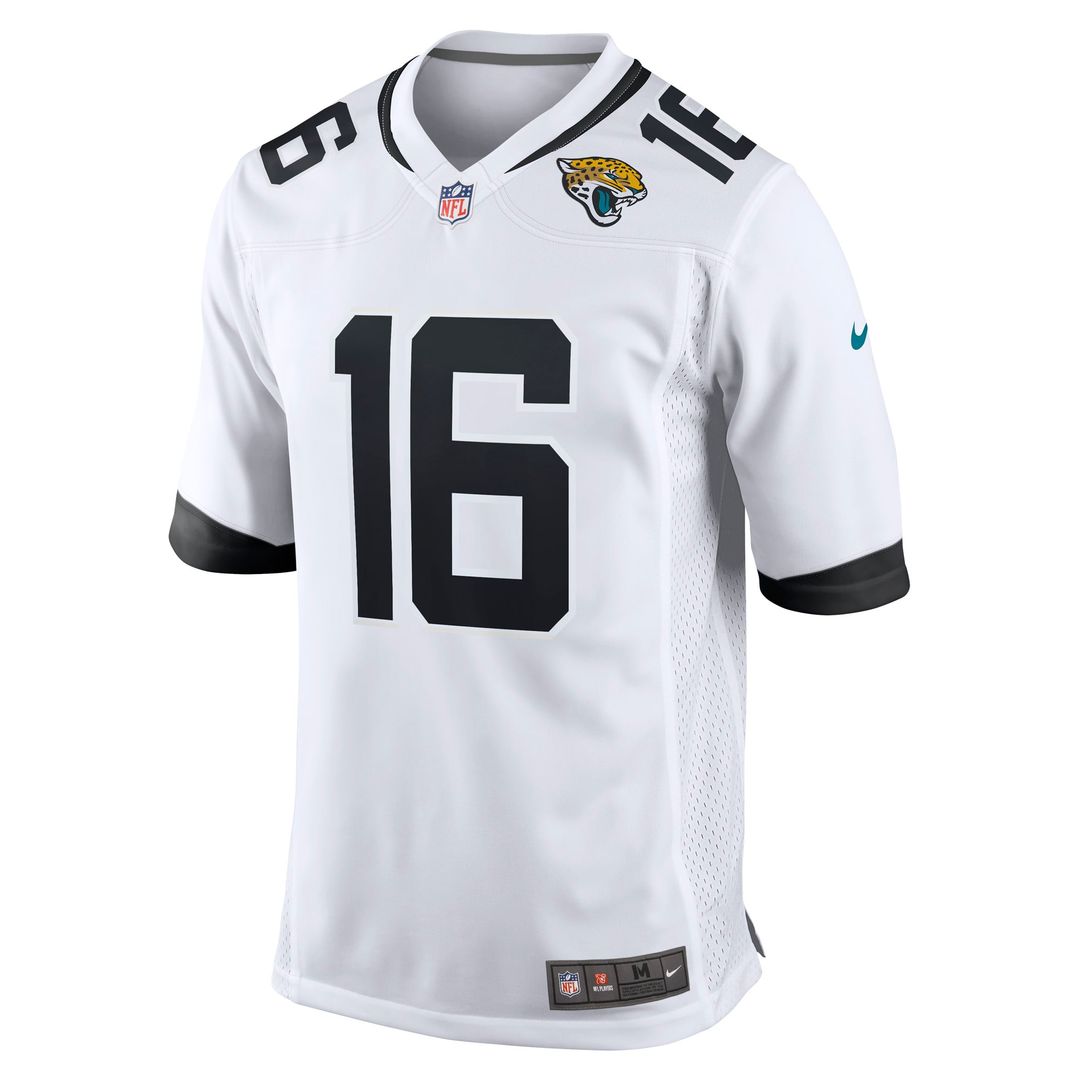 Trevor Lawrence Jacksonville Jaguars Game Jersey - White