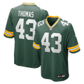 Kiondre Thomas Green Bay Packers Game Jersey - Green