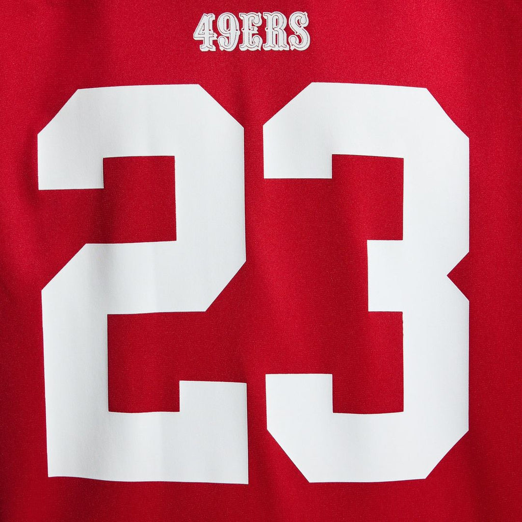 Christian McCaffrey San Francisco 49ers Game Jersey - White