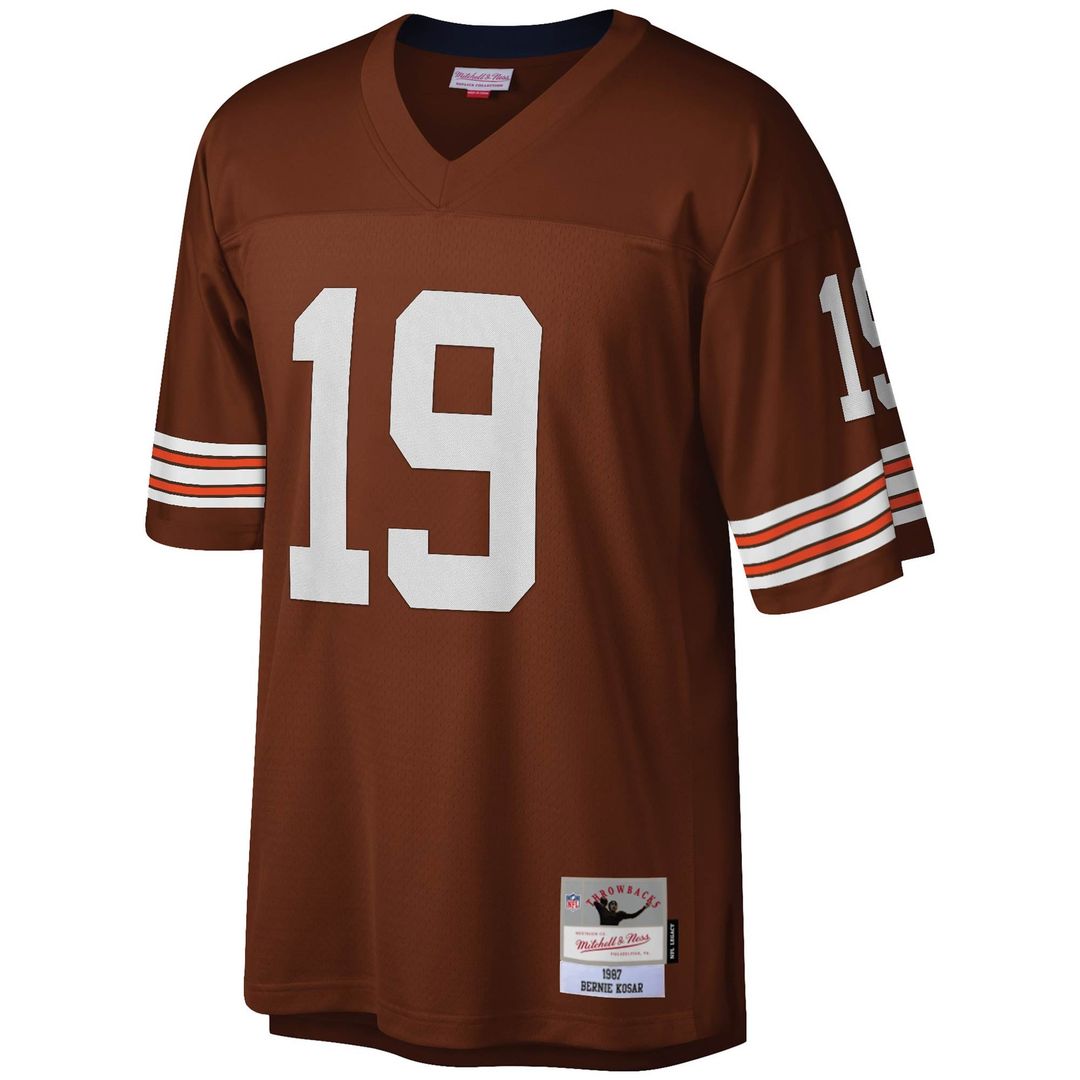 Bernie Kosar Cleveland Browns Legacy Replica Jersey - Brown