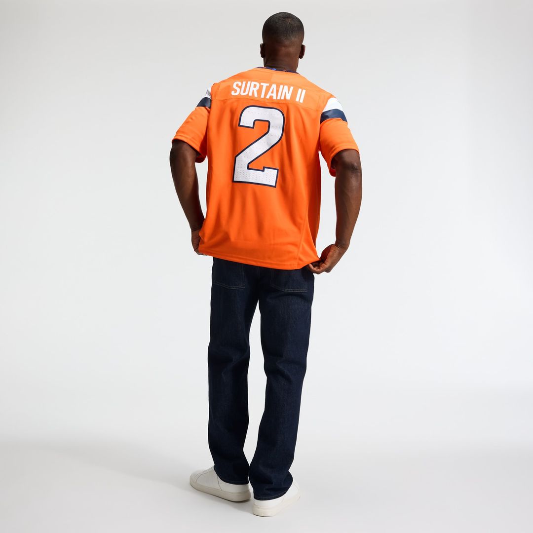 Pat Surtain II Denver Broncos Vapor F.U.S.E. Stitched Limited Jersey - White