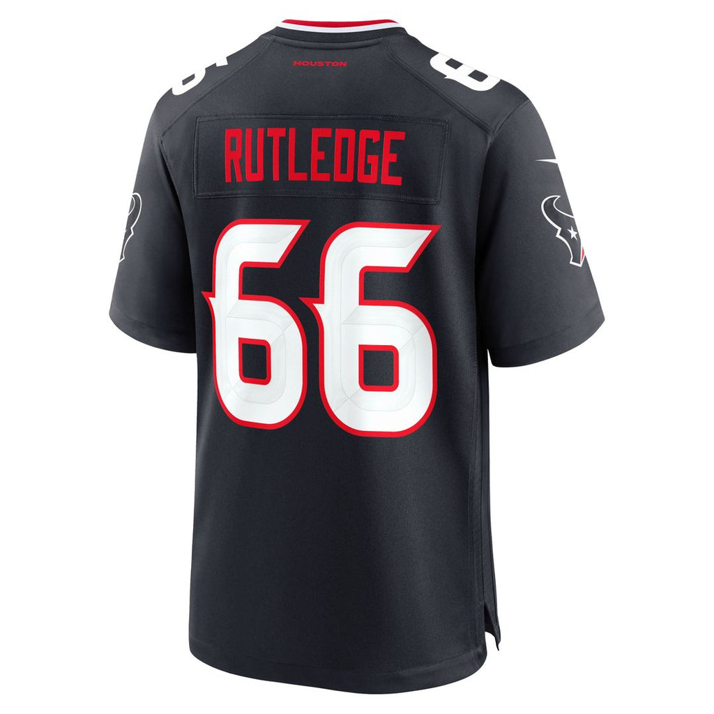Keylan Rutledge Houston Texans Game Jersey - Navy