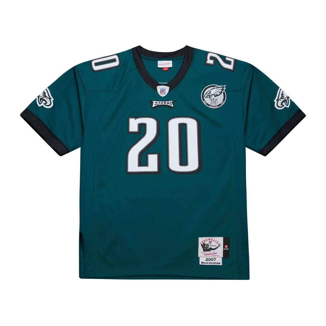 Brian Dawkins Philadelphia Eagles 1996 Authentic Throwback Jersey - White