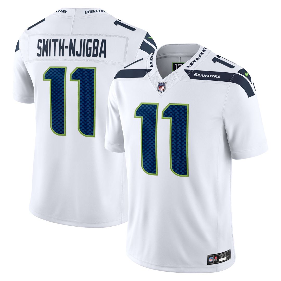 Jaxon Smith-Njigba Seattle Seahawks Vapor F.U.S.E. Stitched Limited Jersey - College Navy