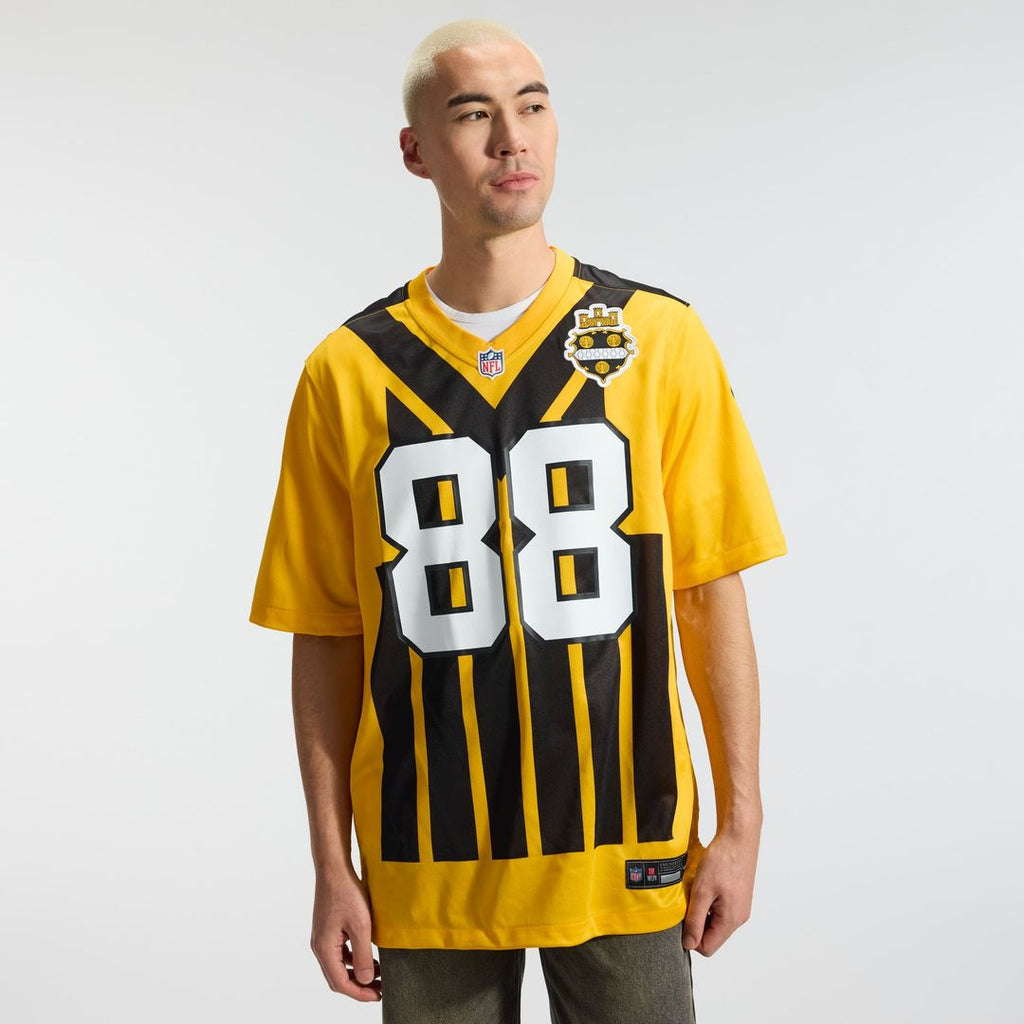 Pat Freiermuth Pittsburgh Steelers Game Jersey - Black