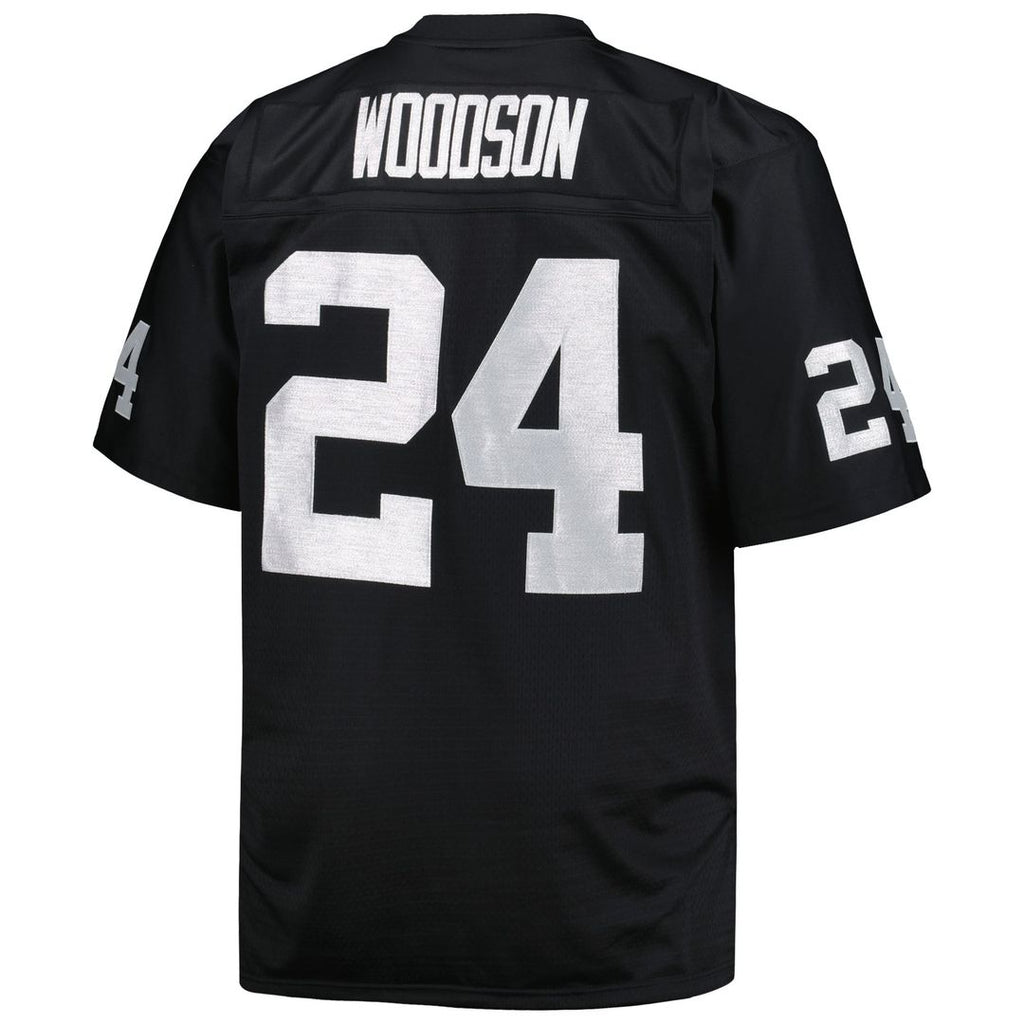 Charles Woodson Las Vegas Raiders Big & Tall 1998 Replica Jersey - Black