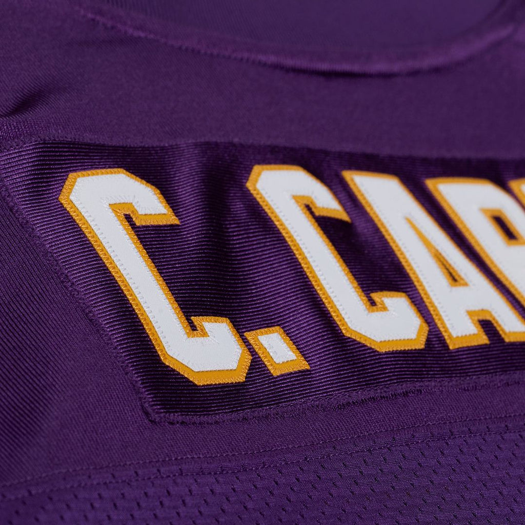 Cris Carter Minnesota Vikings 2001 Authentic Throwback Jersey - Purple