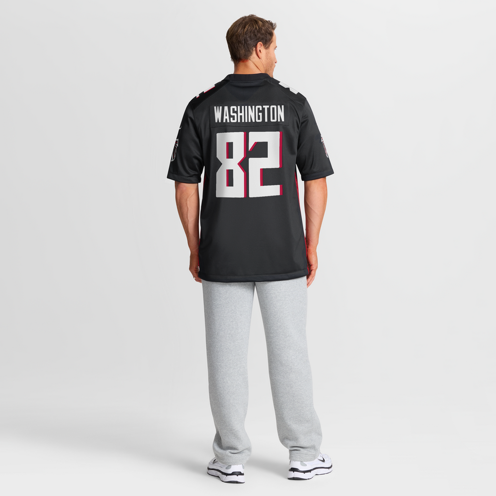 Casey Washington Atlanta Falcons Game Jersey - Black