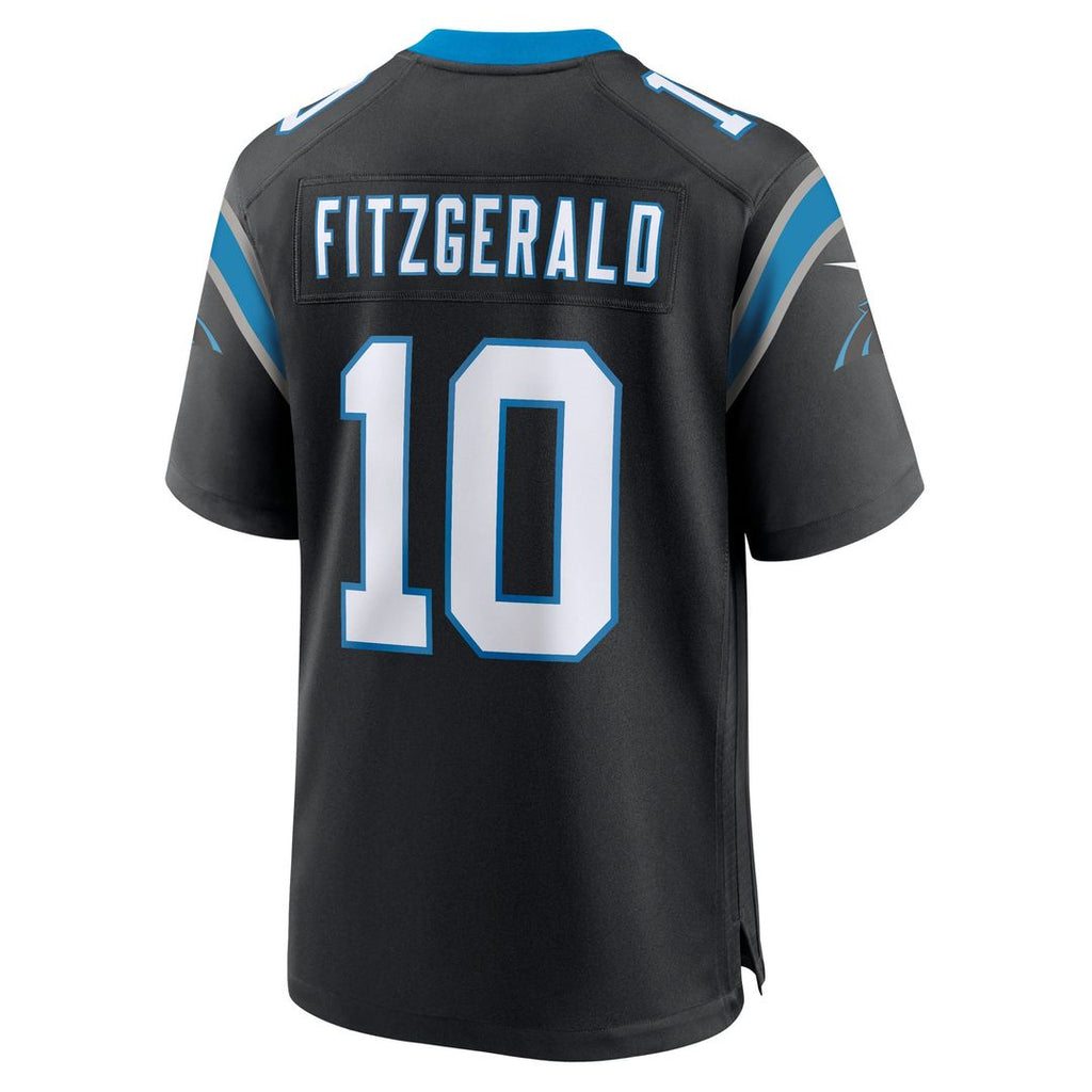 Ryan Fitzgerald Carolina Panthers Game Jersey - Black