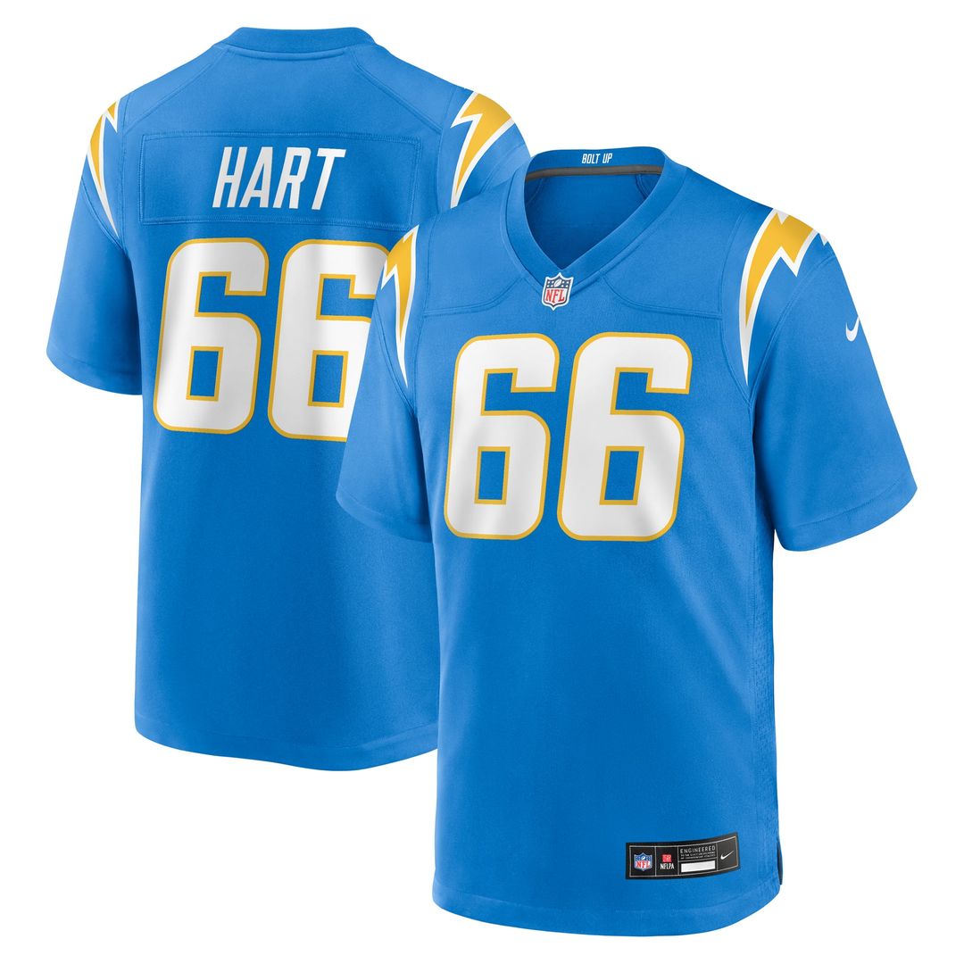 Bobby Hart Los Angeles Chargers Game Jersey - Powder Blue