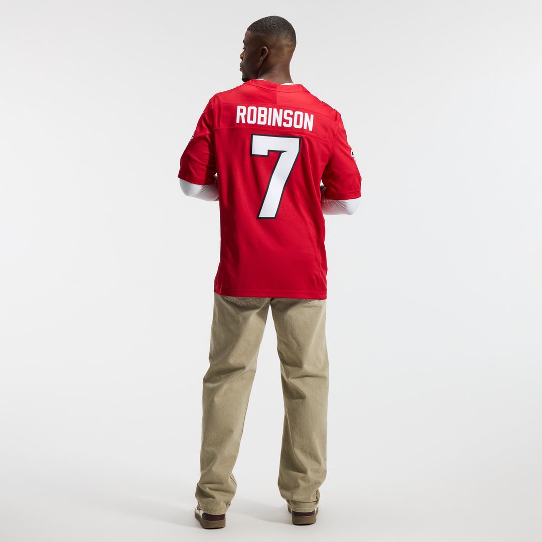 Bijan Robinson Atlanta Falcons Alternate Throwback Vapor F.U.S.E. Stitched Limited Jersey - Black