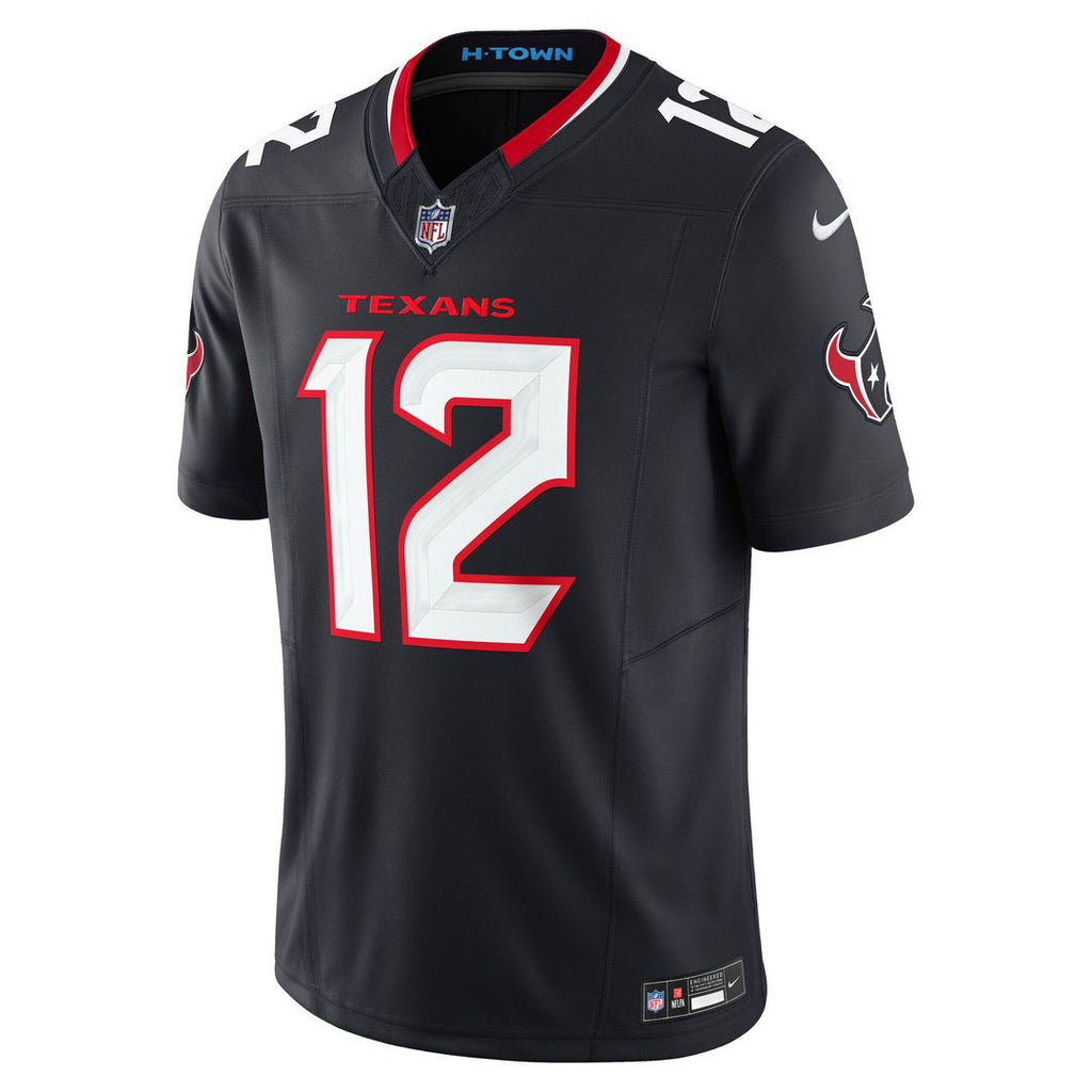 Nico Collins Houston Texans Vapor F.U.S.E. Limited Jersey - Navy
