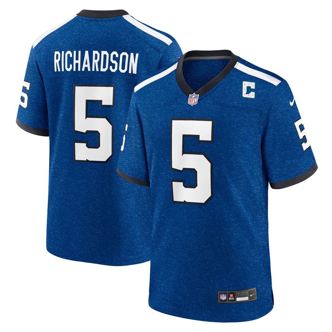 Anthony Richardson Indianapolis Colts Indiana Nights Alternate Game Jersey - Royal Blue