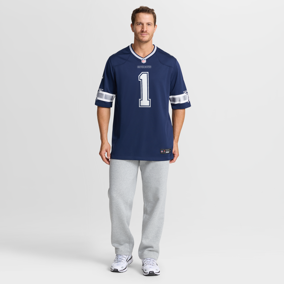 Number 1 Dad Dallas Cowboys Game Jersey - Navy