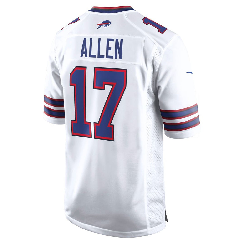 Josh Allen Buffalo Bills White Game Jersey - White