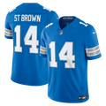 Amon-Ra St. Brown Detroit Lions Vapor F.U.S.E. Stitched Limited Jersey - Blue