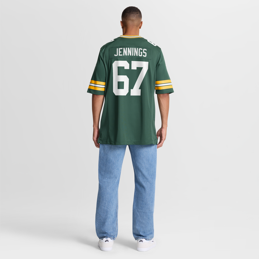 Donovan Jennings Green Bay Packers Game Jersey - Green