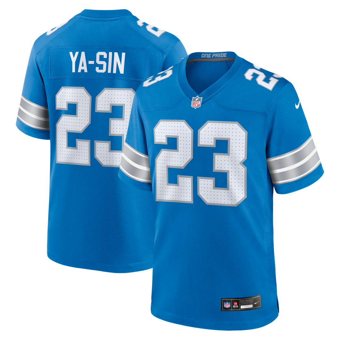 Rock Ya-Sin Detroit Lions Game Jersey - Blue
