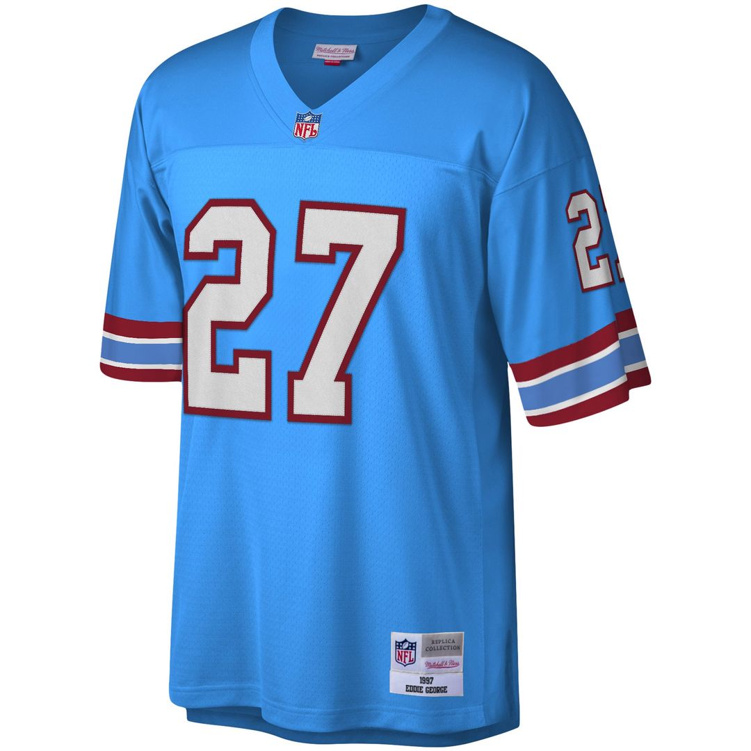 Eddie George Houston Oilers Legacy Replica Jersey - White