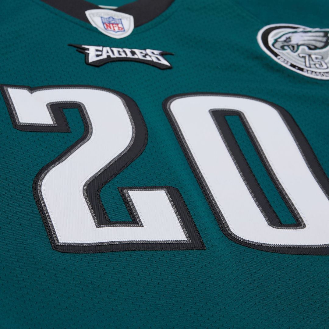 Brian Dawkins Philadelphia Eagles 1996 Authentic Throwback Jersey - White