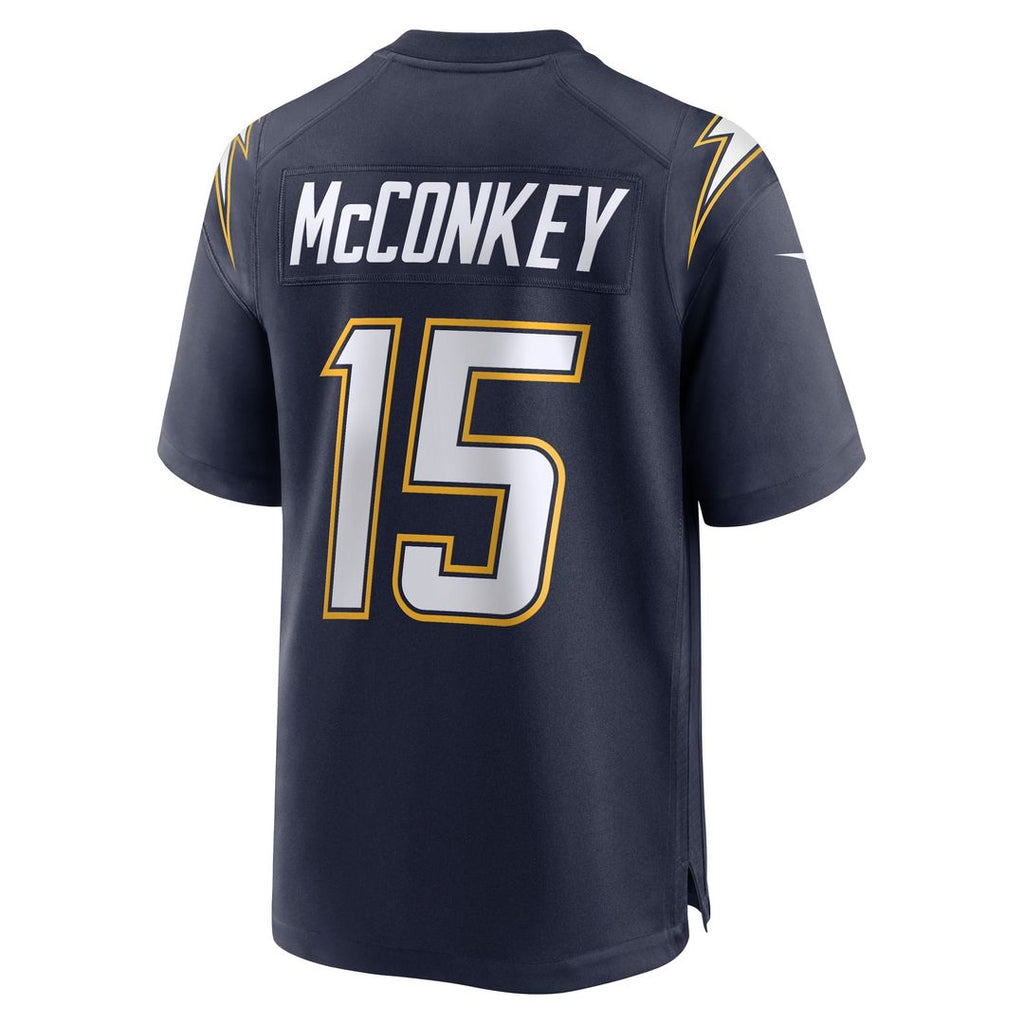 Ladd McConkey Los Angeles Chargers Alternate Charger Power Game Jersey - Gold