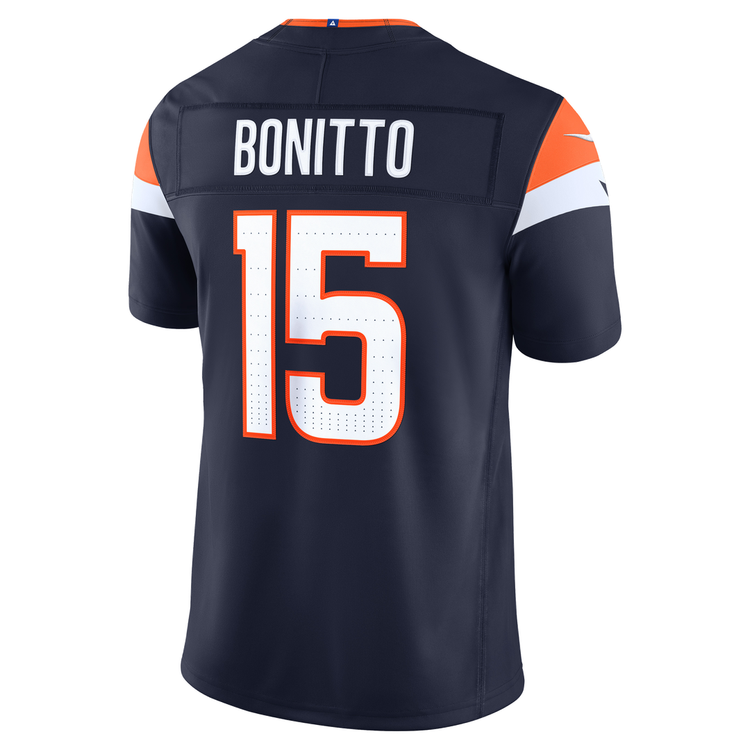 Nik Bonitto Denver Broncos Alternate Mile High Collection 1977 Throwback Vapor F.U.S.E. Stitched Limited Jersey - Orange
