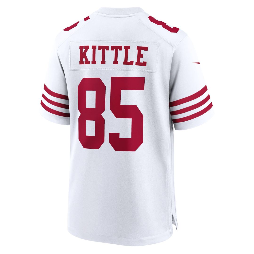 George Kittle San Francisco 49ers Game Jersey - Scarlet