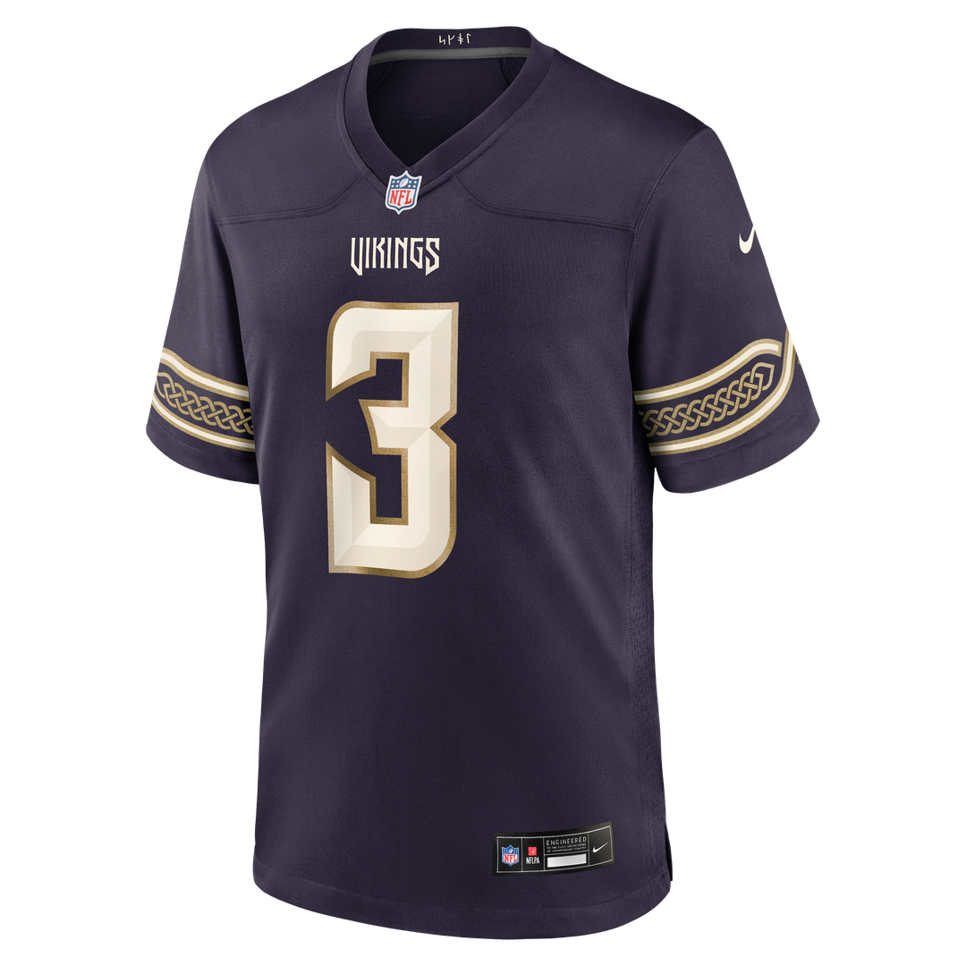 Jordan Addison Minnesota Vikings 2026 Rivalries Collection Game Jersey - Purple