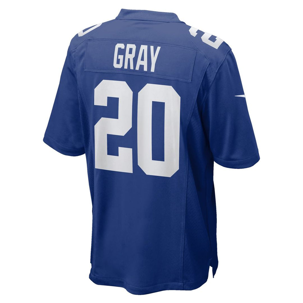 Eric Gray New York Giants Game Jersey - Royal Blue