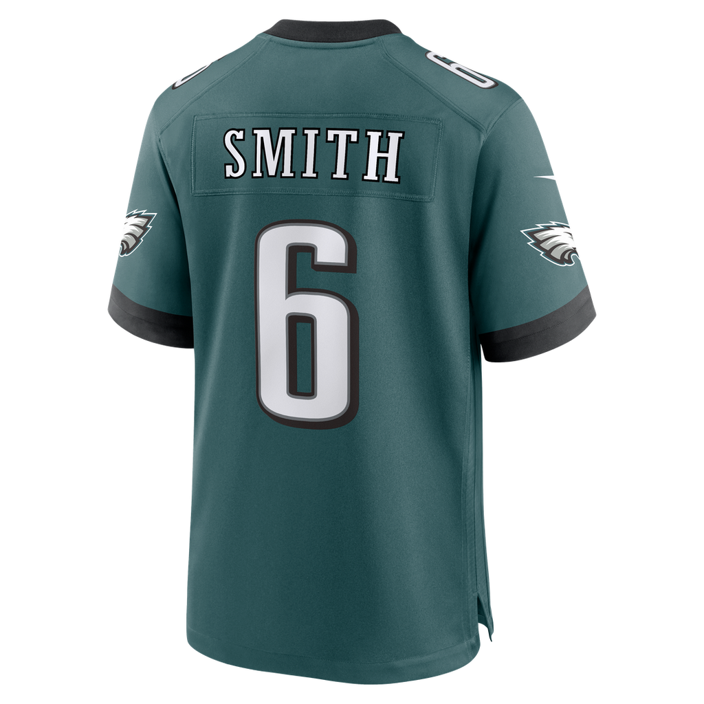 DeVonta Smith Philadelphia Eagles Game Jersey - Midnight Green