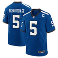 Anthony Richardson Sr. Indianapolis Colts Alternate Indiana Nights Game Jersey - Royal Blue