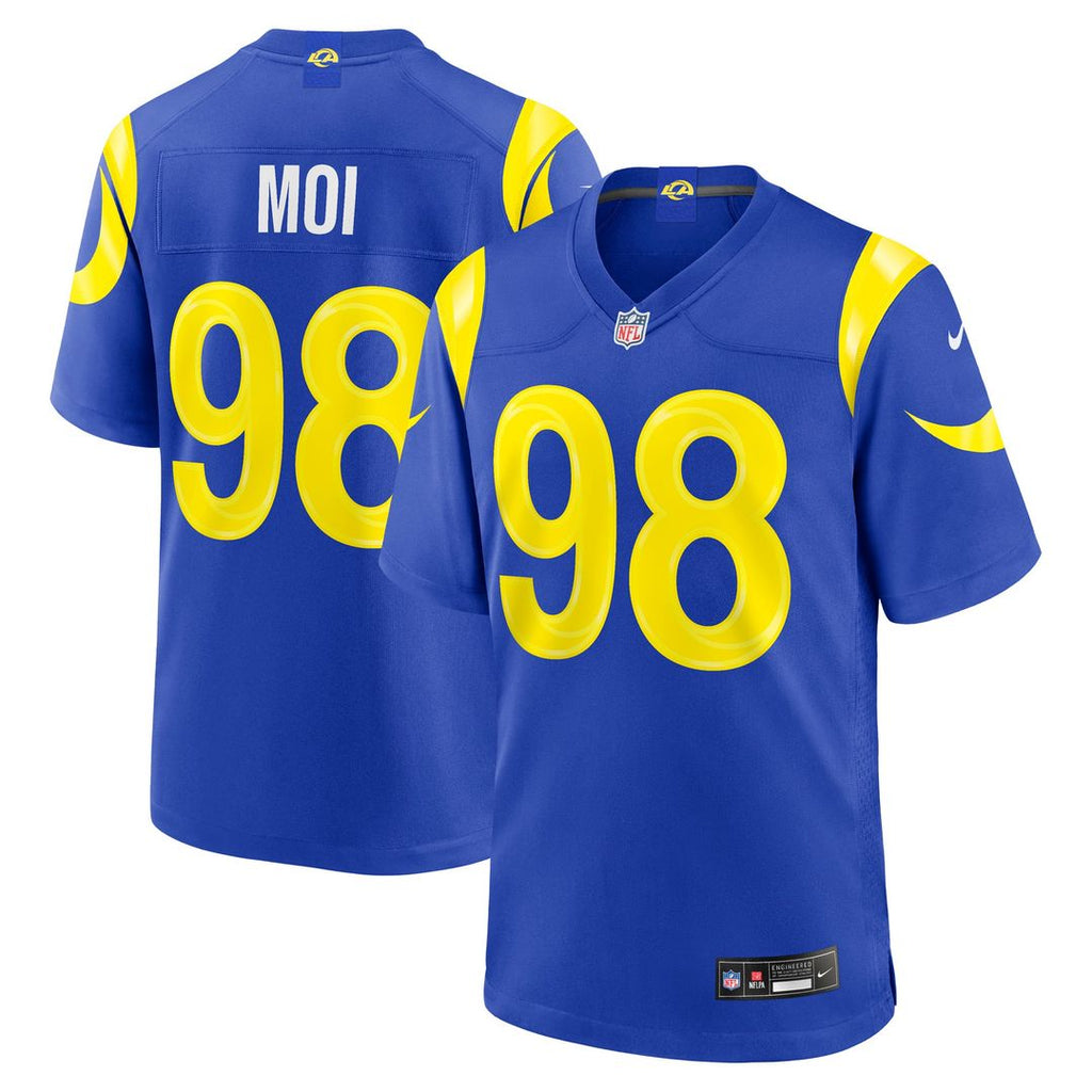 Jaxson Moi Los Angeles Rams Game Jersey - Royal Blue