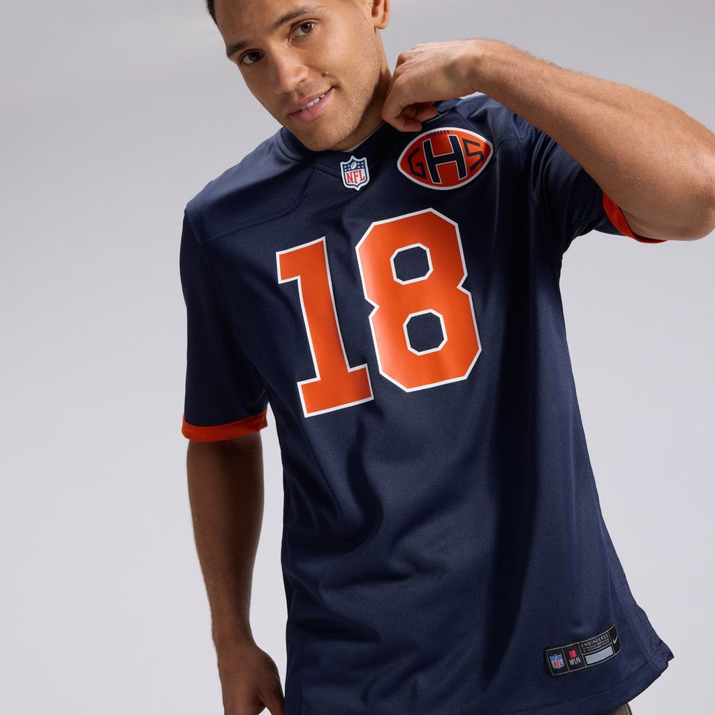 Caleb Williams Chicago Bears 2026 Rivalries Collection Game Jersey - Navy