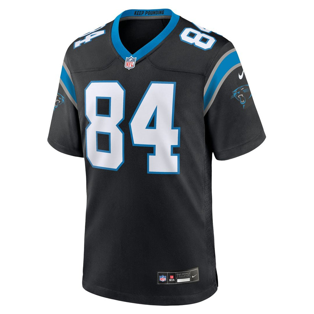 Mitchell Evans Carolina Panthers Game Jersey - Black