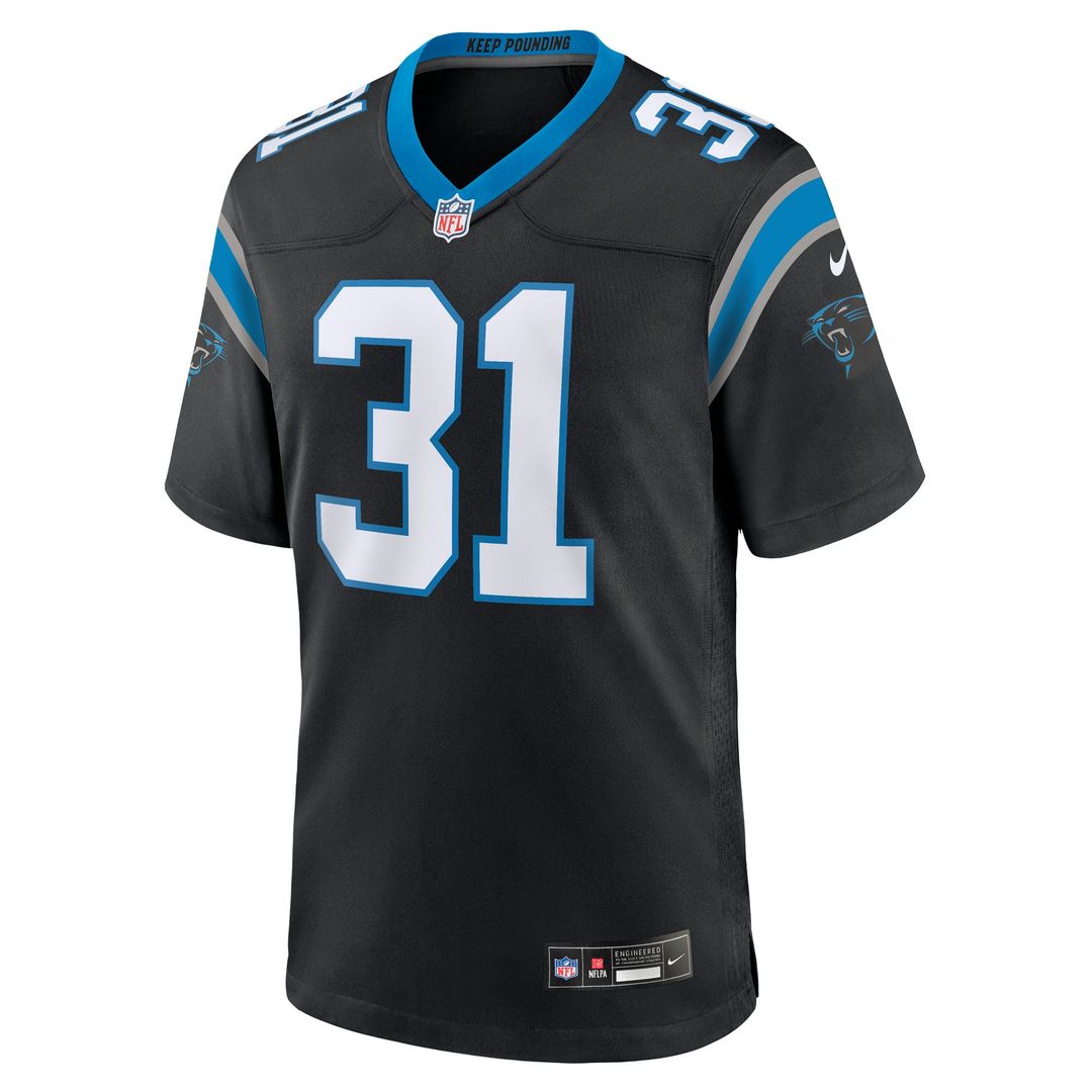 Corey Thornton Carolina Panthers Game Jersey - Black