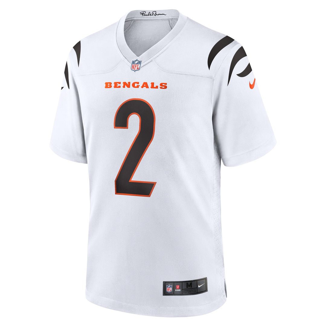 Evan McPherson Cincinnati Bengals Game Jersey - White